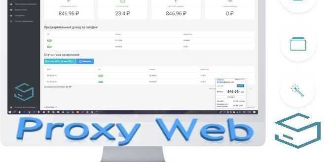 Партнерская программа proxyweb